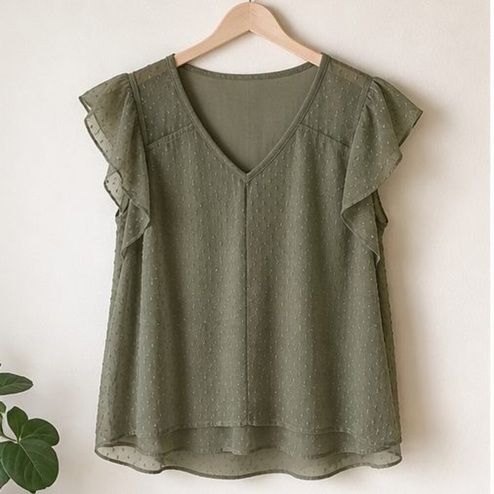Olive Tunic Blouse